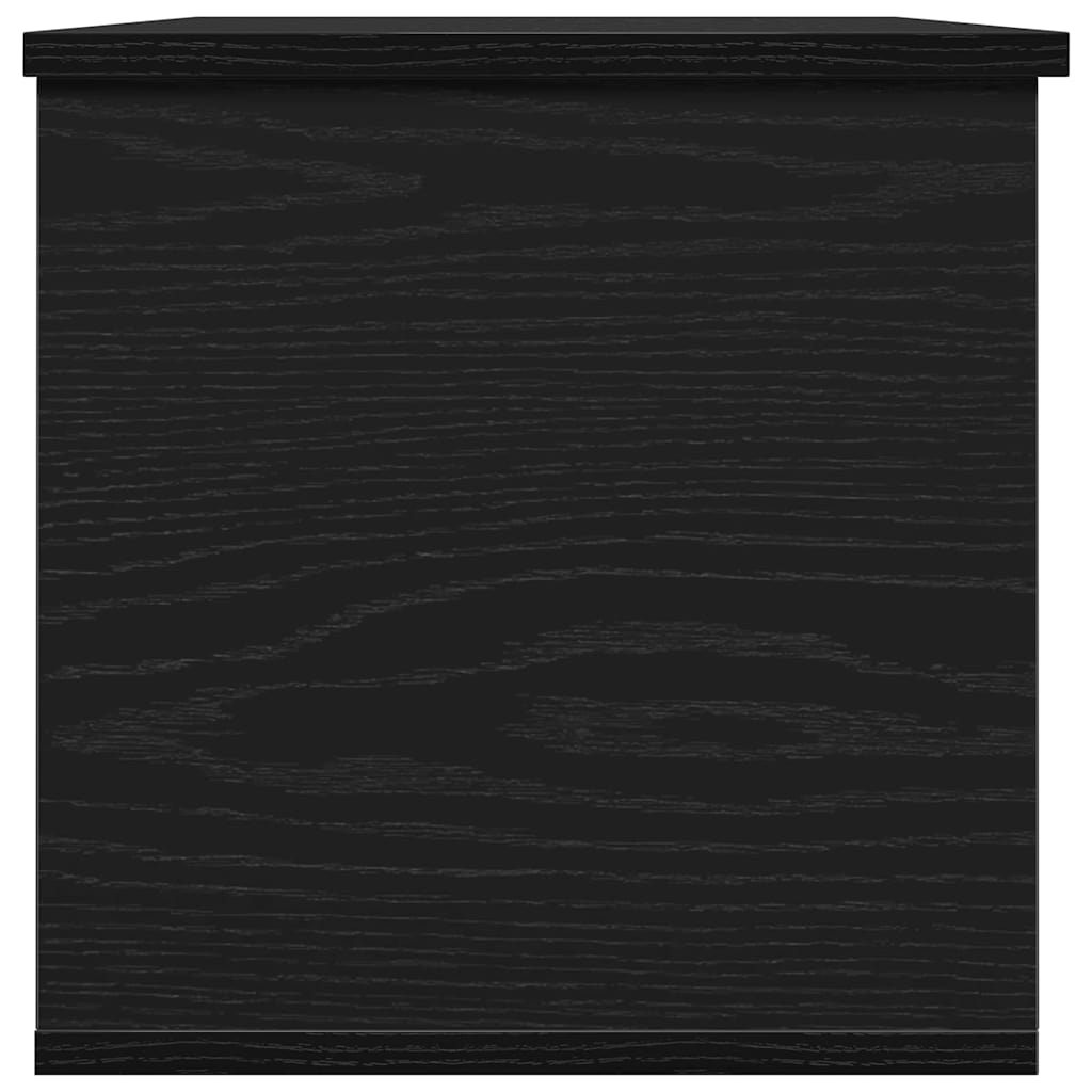 vidaXL Skrzynia do przechowywania Czarny Dąb 102 x 35 x 35 cm