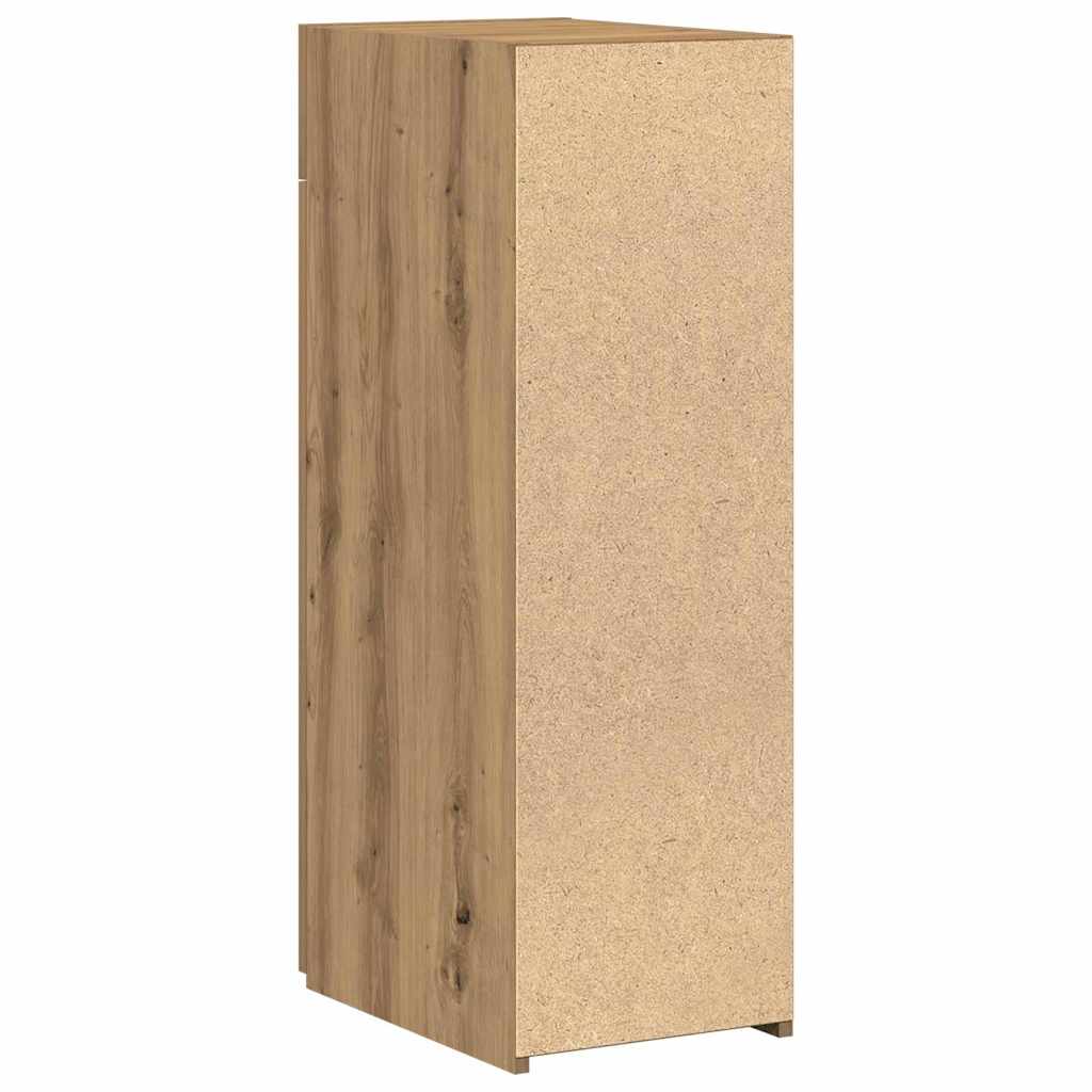 vidaXL Bufet z szufladą Dąb rzemieślniczy 30 x 42,5 x 93 cm