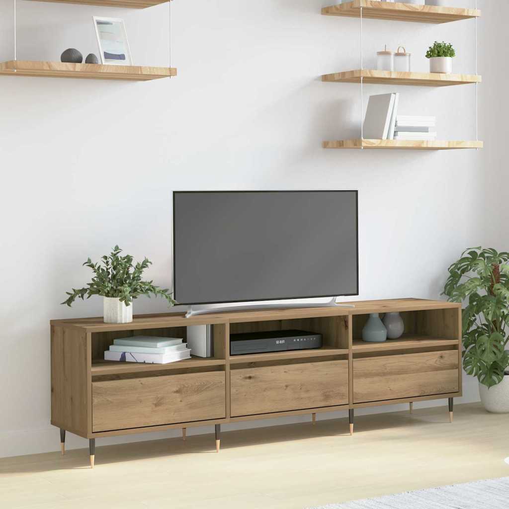 vidaXL Szafka pod telewizor Dąb rzemieślniczy 150 x 30 x 45 cm