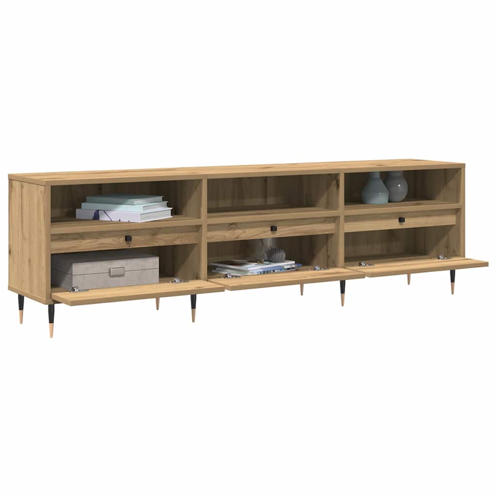 vidaXL Szafka pod telewizor Dąb rzemieślniczy 150 x 30 x 45 cm