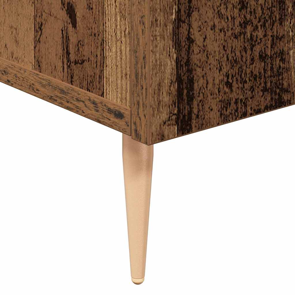 vidaXL Bufet Stare drewno 90 x 34 x 80 cm Materiał drewnopochodny
