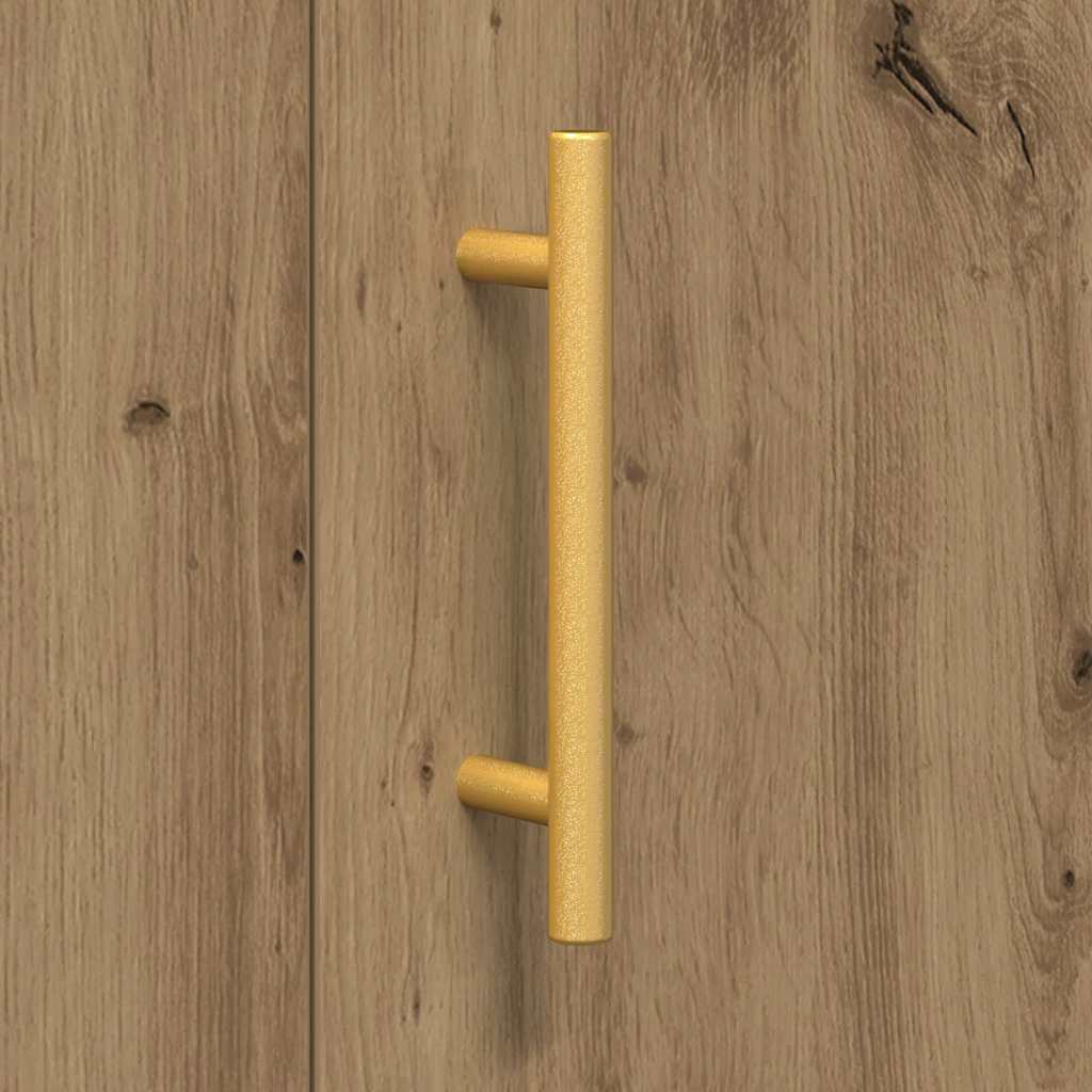 vidaXL Bufet Dąb rzemieślniczy 90 x 34 x 80 cm Materiał drewnopochodny