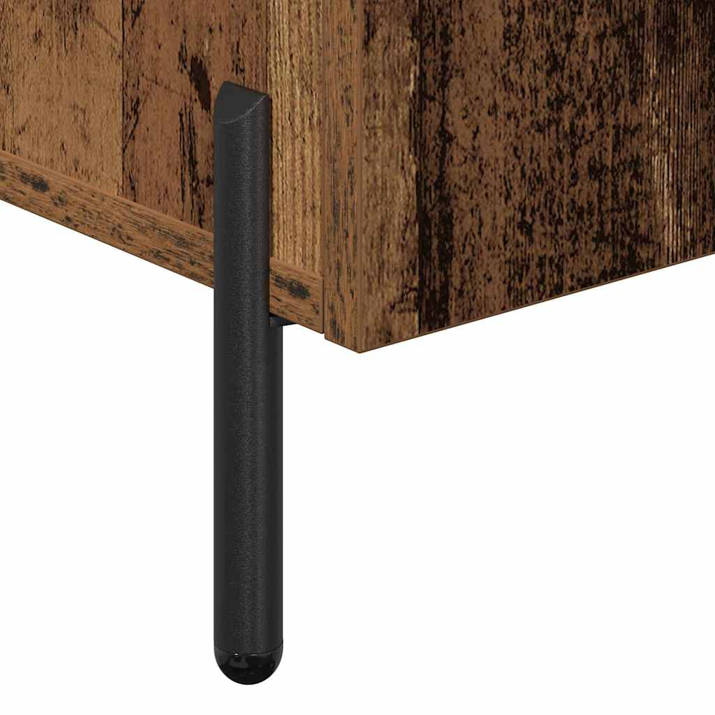 vidaXL Bufet Stare drewno 90 x 34 x 80 cm Materiał drewnopochodny