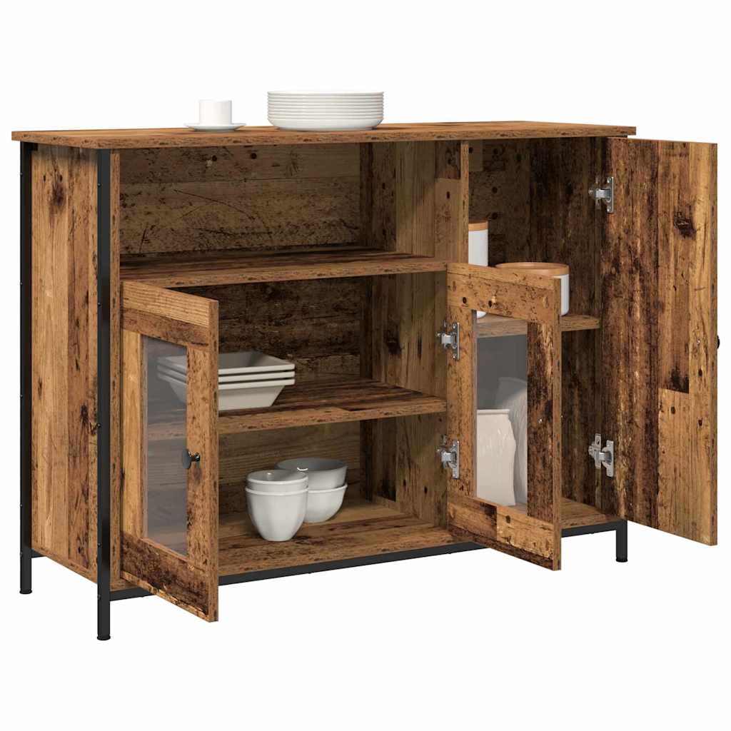 vidaXL Bufet Stare drewno 100 x 35 x 75 cm