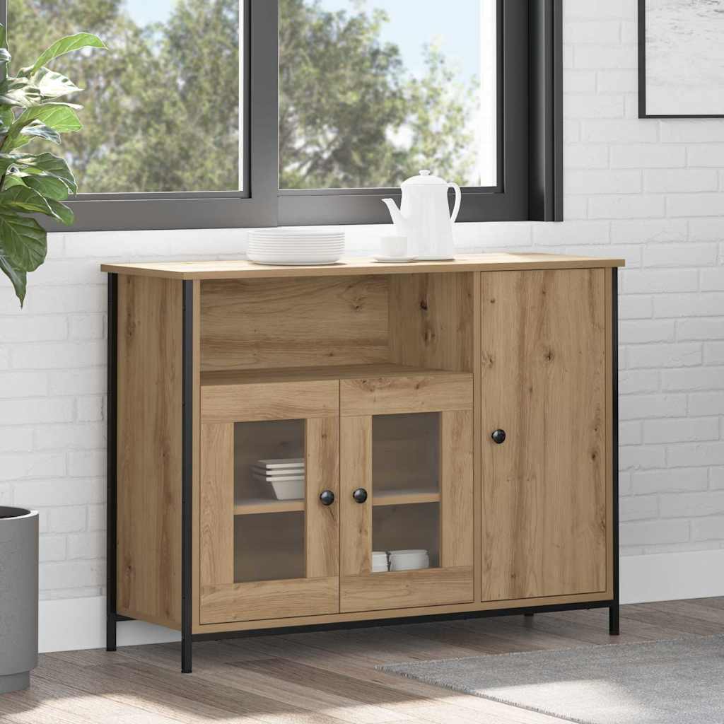 vidaXL Bufet Dąb rzemieślniczy 100 x 35 x 75 cm