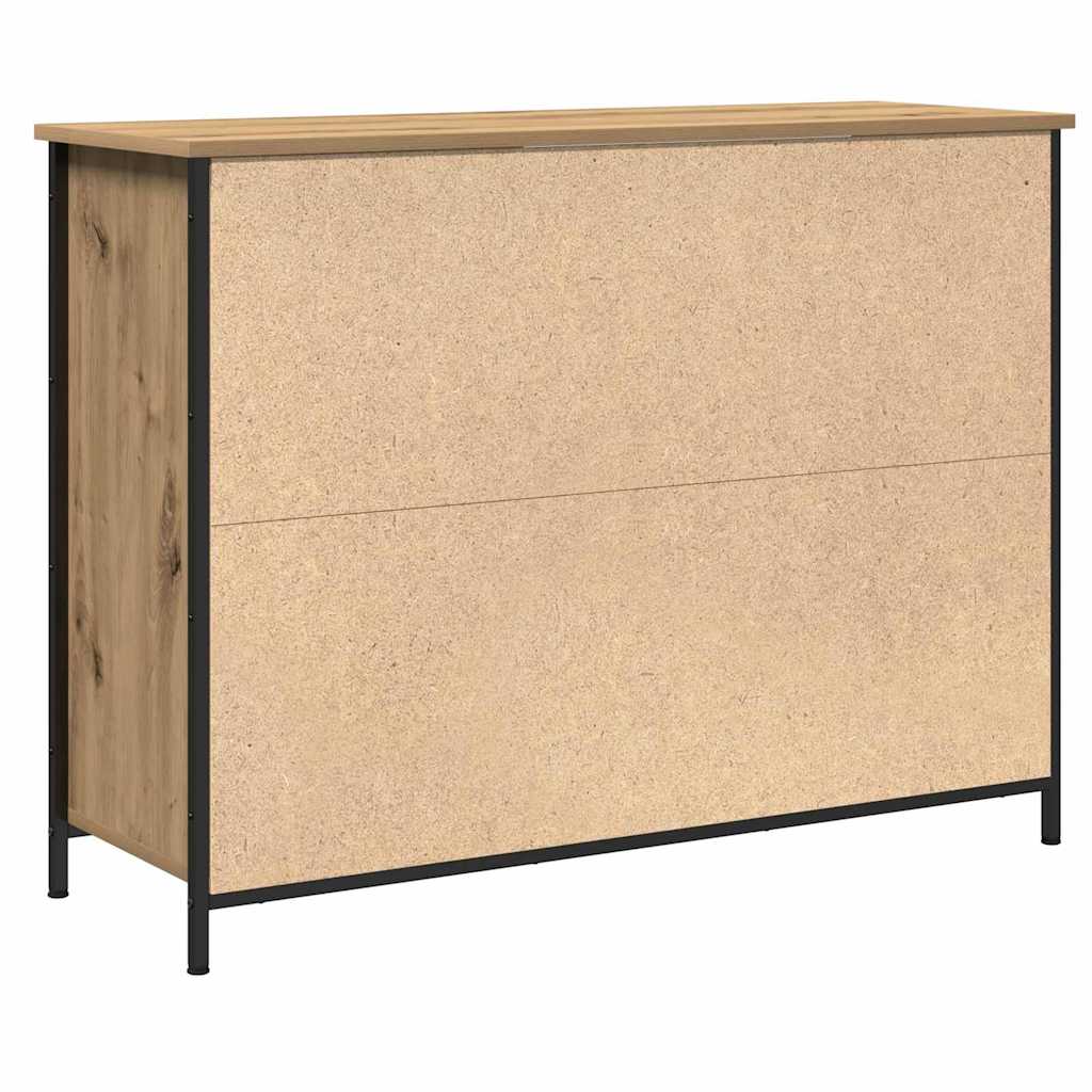 vidaXL Bufet Dąb rzemieślniczy 100 x 35 x 75 cm