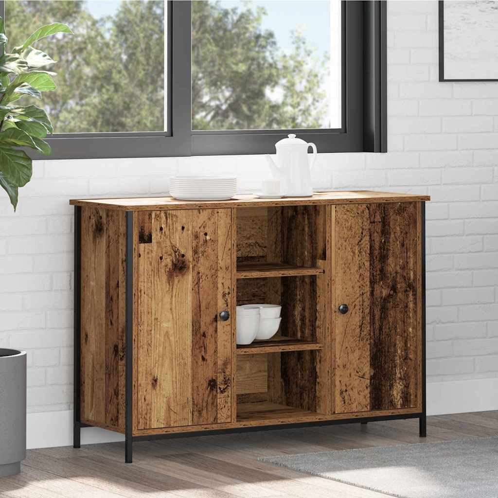 vidaXL Bufet Stare drewno 100 x 35 x 70 cm