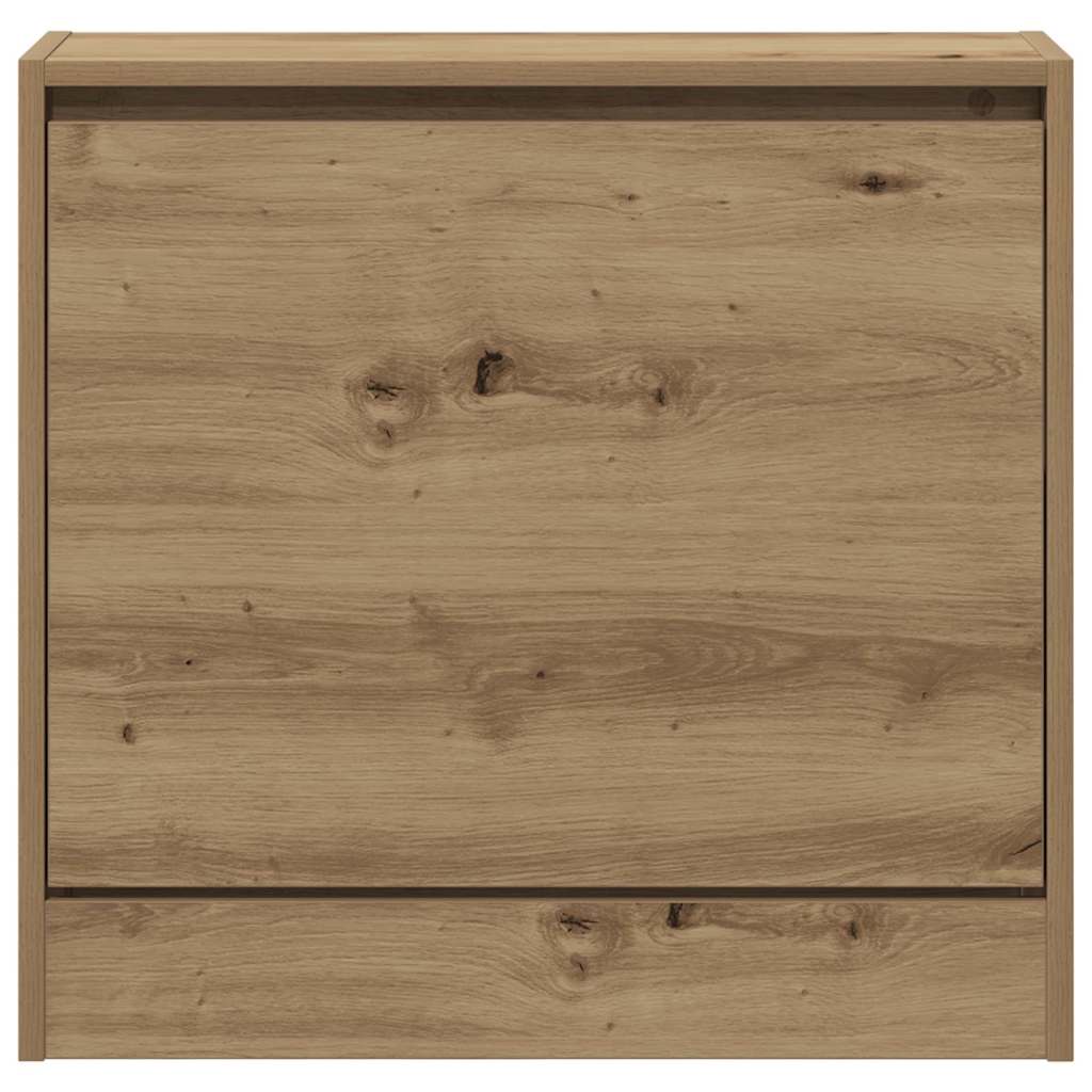 vidaXL Szafka na buty z półką Dąb rzemieślniczy 60 x 21 x 57 cm