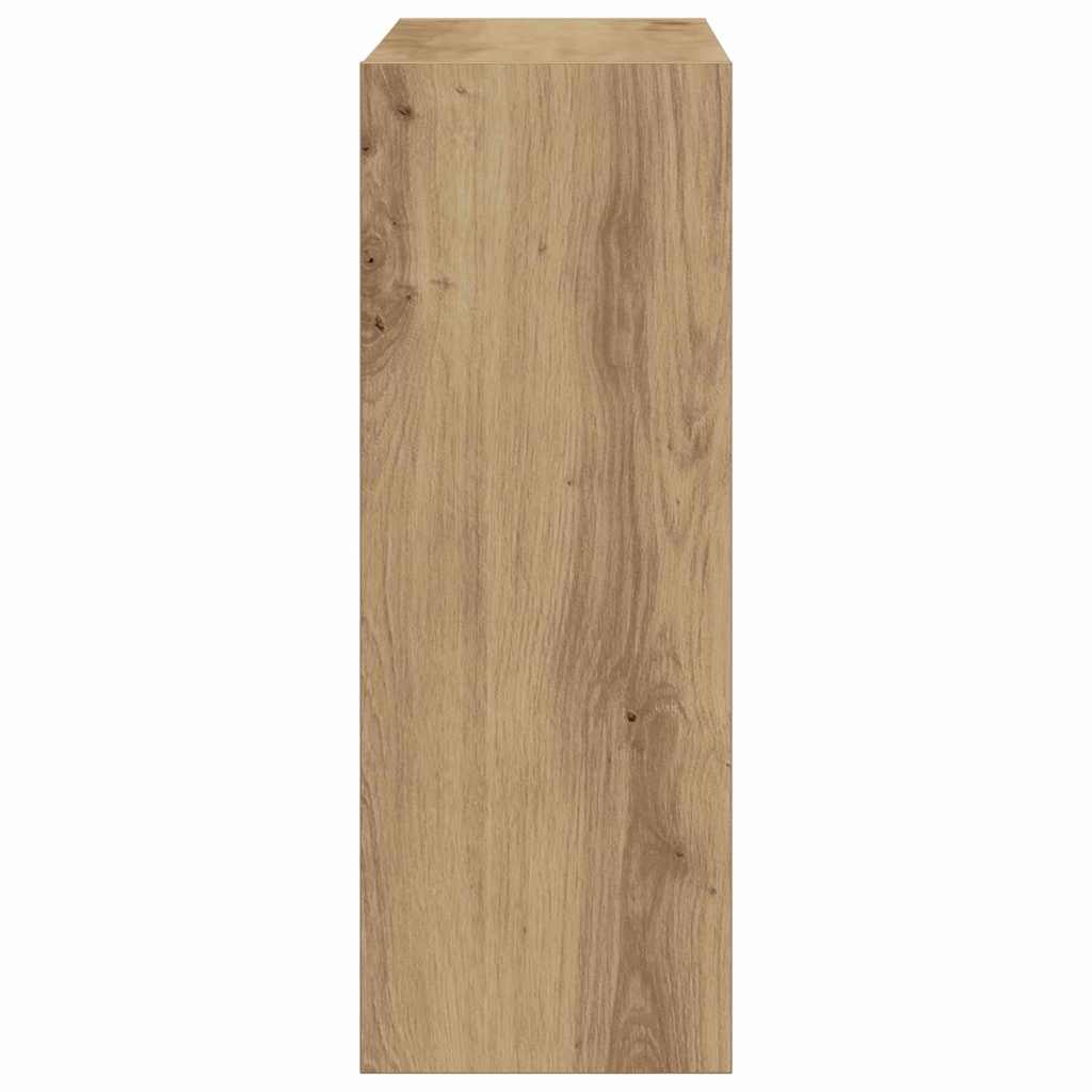 vidaXL Szafka na buty z półką Dąb rzemieślniczy 60 x 21 x 57 cm