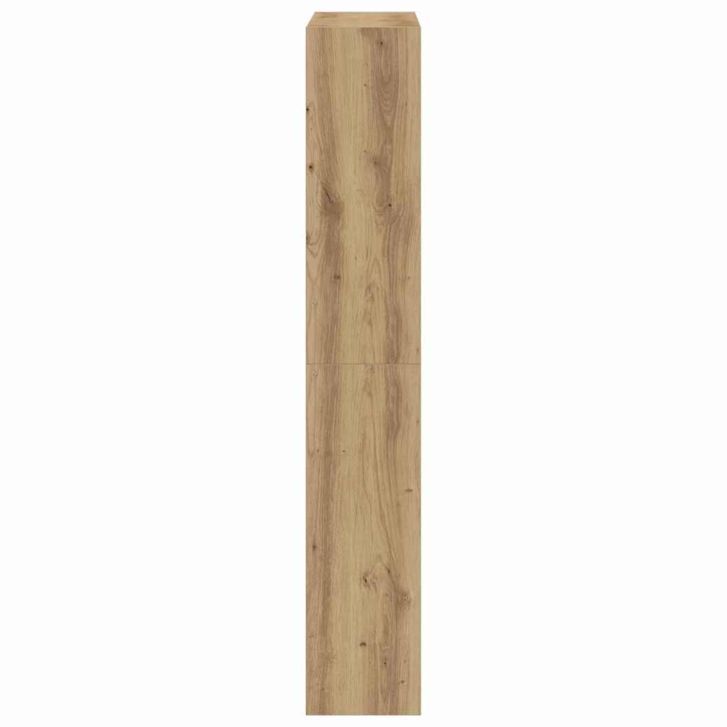 vidaXL Szafka na buty z półką Dąb rzemieślniczy 80 x 21 x 125,5 cm