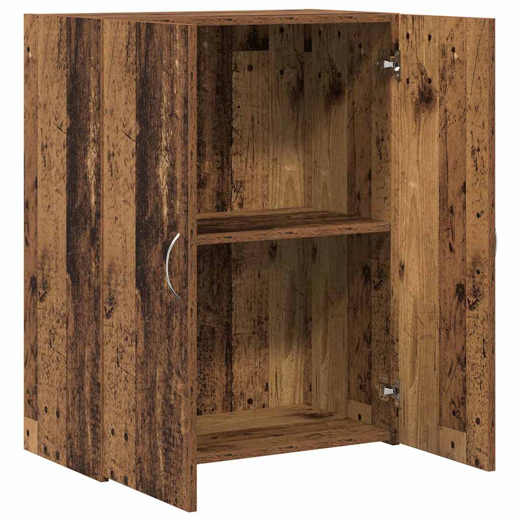 vidaXL Biurowa szafka Stare drewno 70 x 32 x 77.5 cm