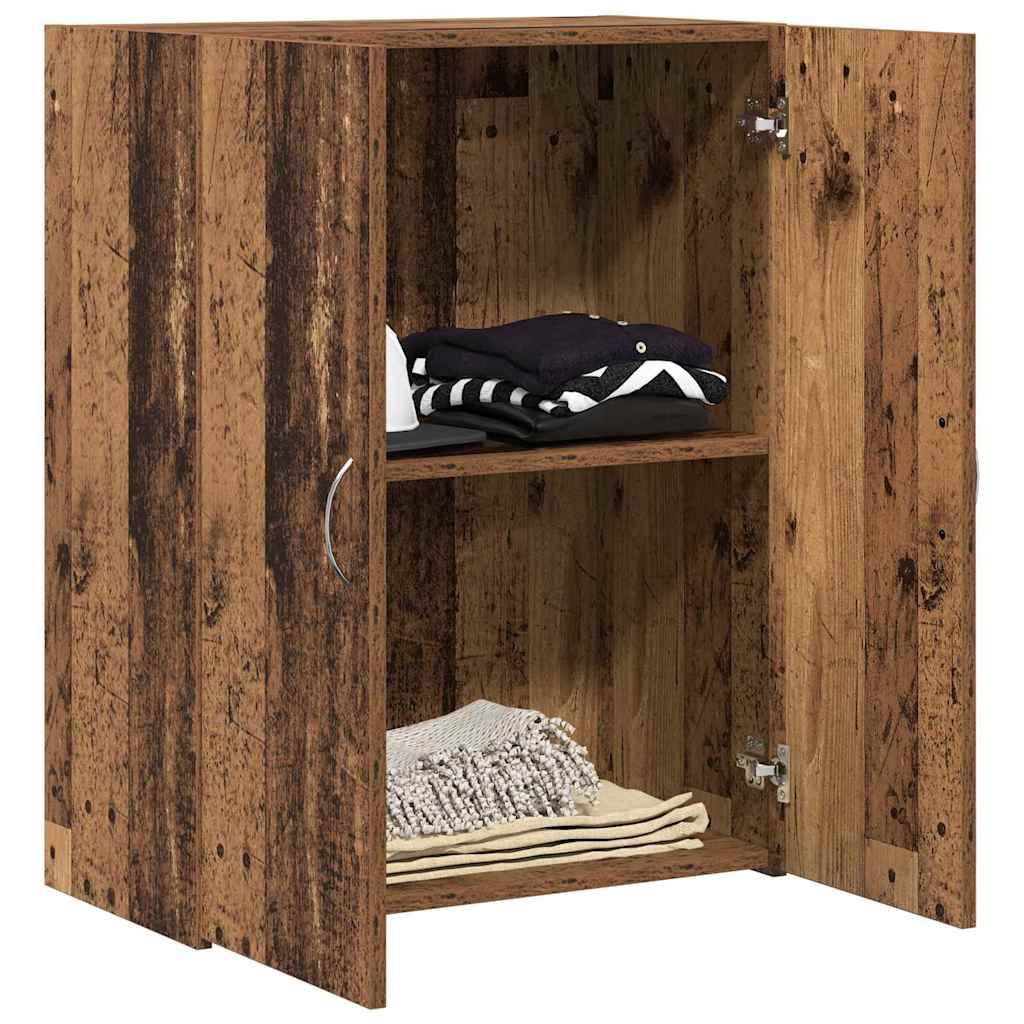 vidaXL Biurowa szafka Stare drewno 70 x 32 x 77.5 cm