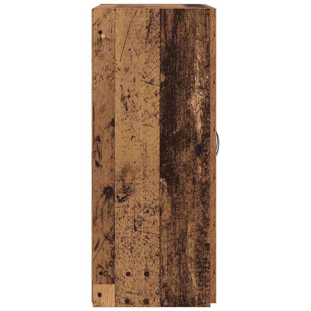 vidaXL Biurowa szafka Stare drewno 70 x 32 x 77.5 cm
