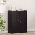 vidaXL Biurowa szafka Czarny dąb 70 x 32 x 77.5 cm Drewno inżynieryjne