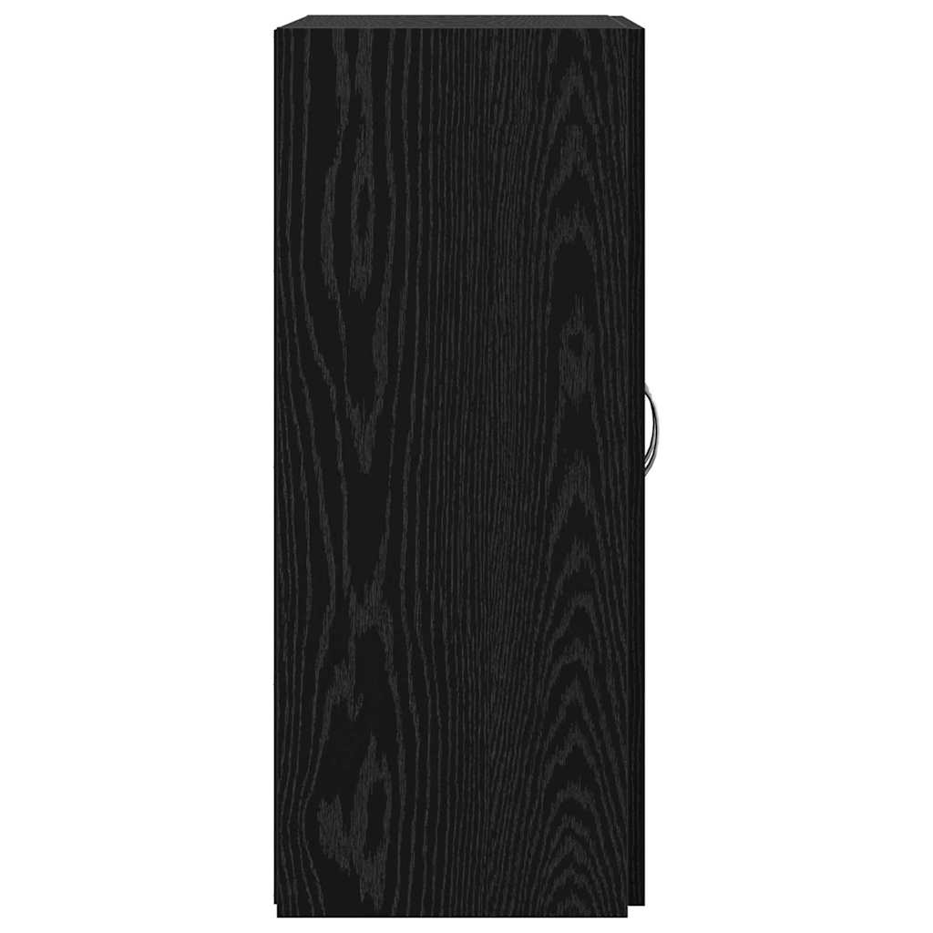 vidaXL Biurowa szafka Czarny dąb 70 x 32 x 77.5 cm Drewno inżynieryjne