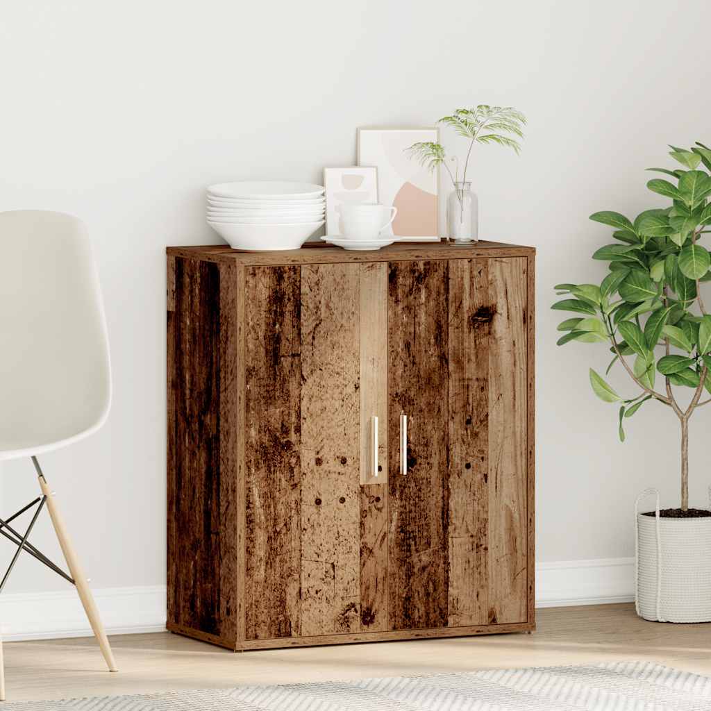 vidaXL Szafka, stare drewno, 60x31x70 cm, materiał drewnopochodny
