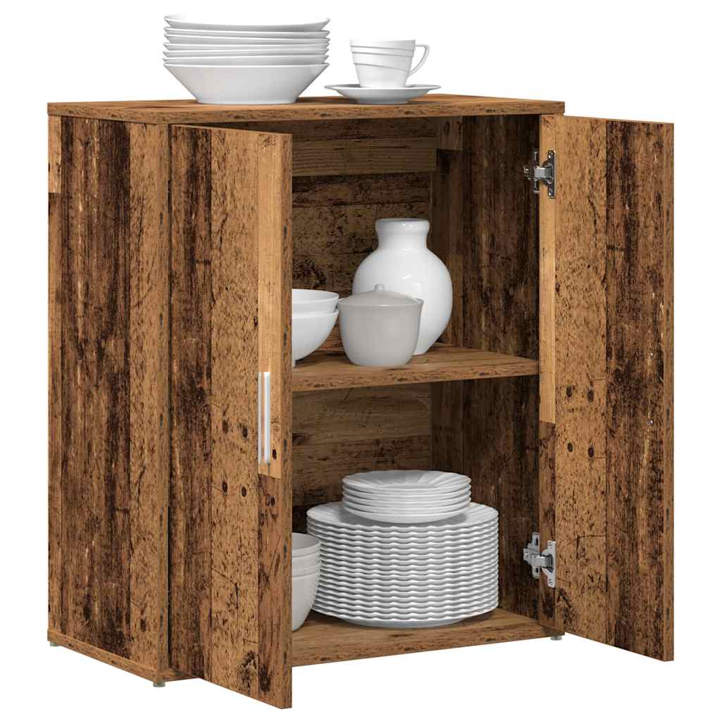 vidaXL Szafka, stare drewno, 60x31x70 cm, materiał drewnopochodny