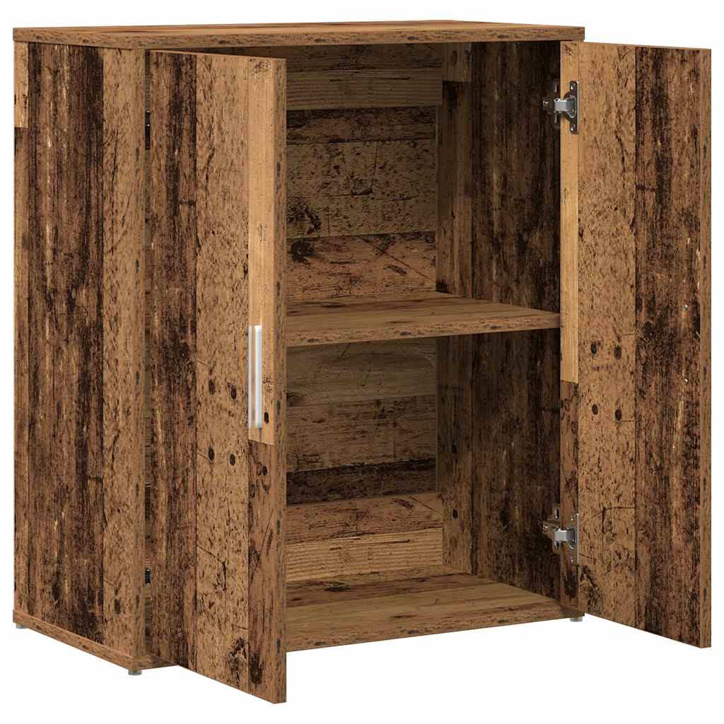 vidaXL Szafka, stare drewno, 60x31x70 cm, materiał drewnopochodny