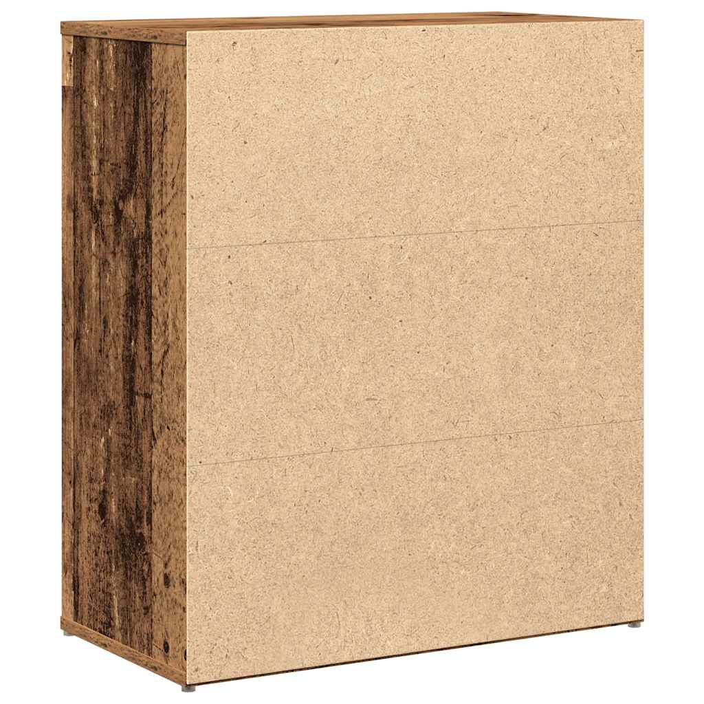 vidaXL Szafka, stare drewno, 60x31x70 cm, materiał drewnopochodny