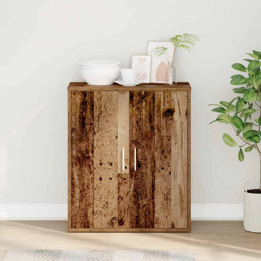 vidaXL Szafka, stare drewno, 60x31x70 cm, materiał drewnopochodny