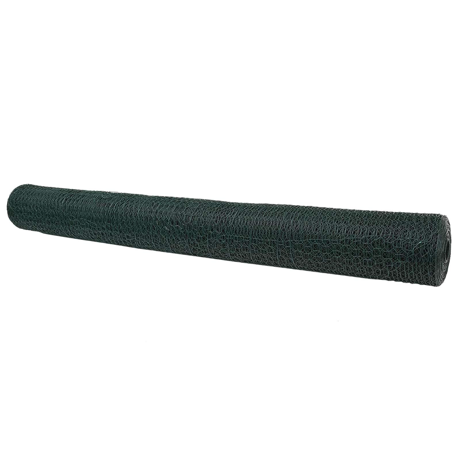 vidaXL Ogrodzenie heksagonalne Zielony 1,2 x 10 m PVC