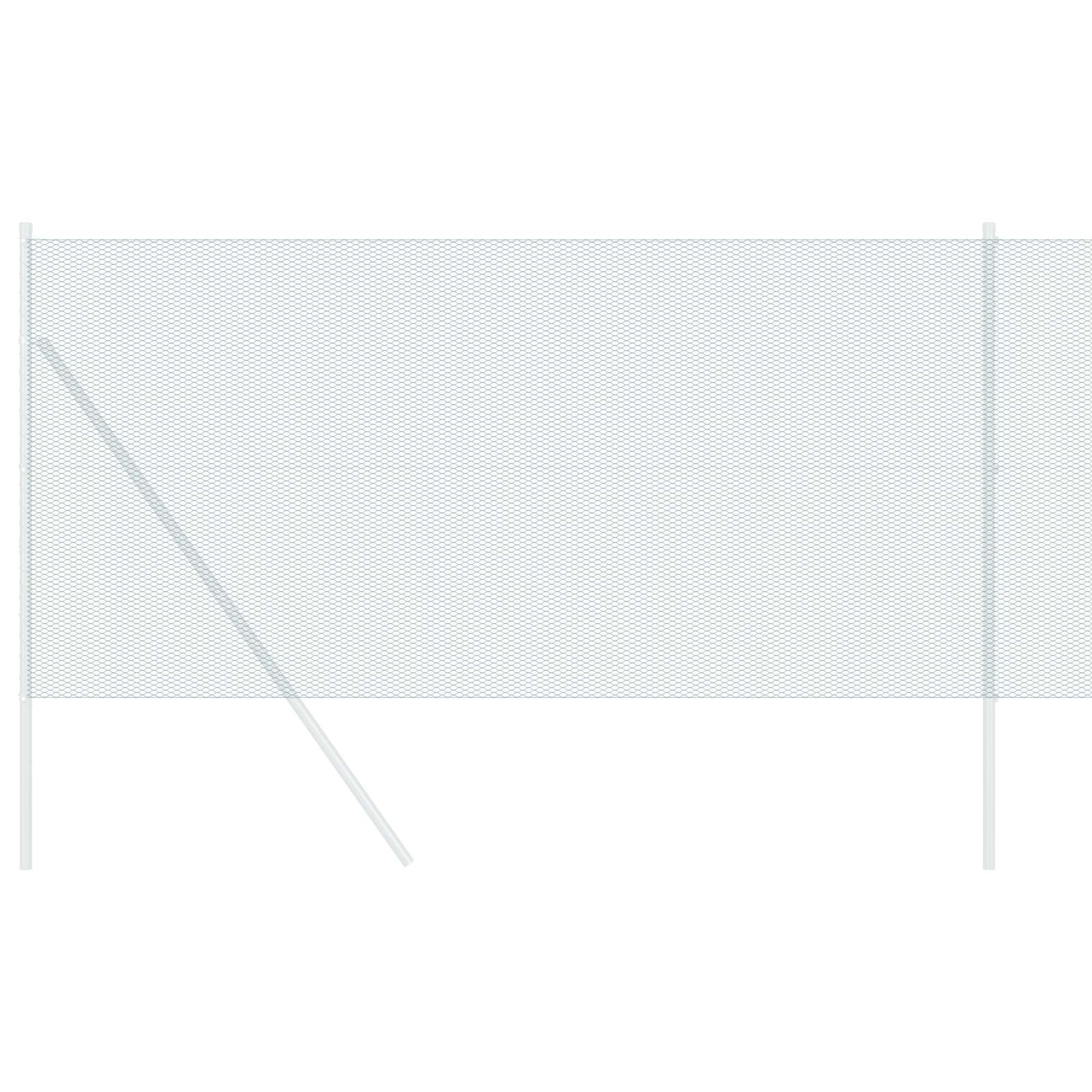 vidaXL Ogrodzenie heksagonalne Zielony 1,2 x 10 m PVC