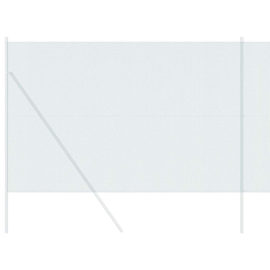 vidaXL Ogrodzenie heksagonalne Zielony 1,6 x 50 m PVC