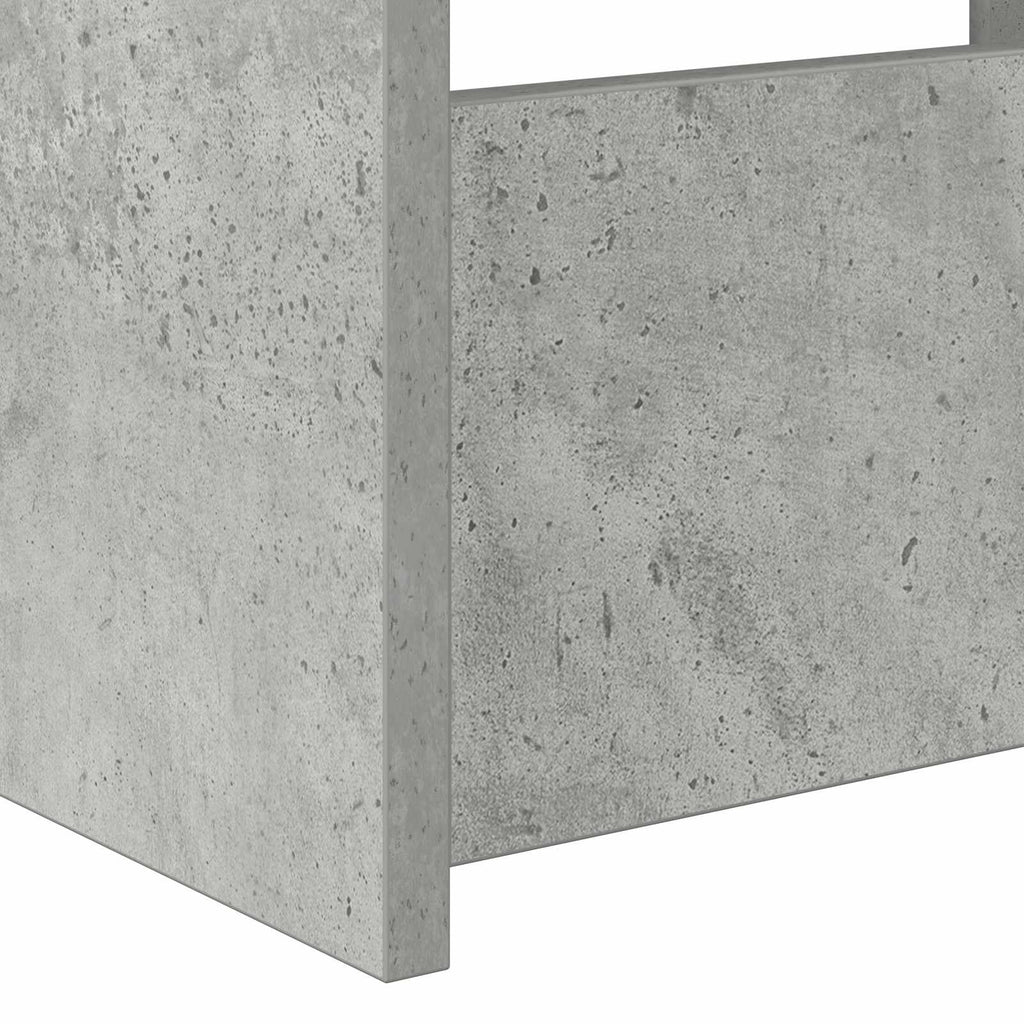 vidaXL Łóżko dzienne Szary 90 x 200 cm Materiał drewnopochodny