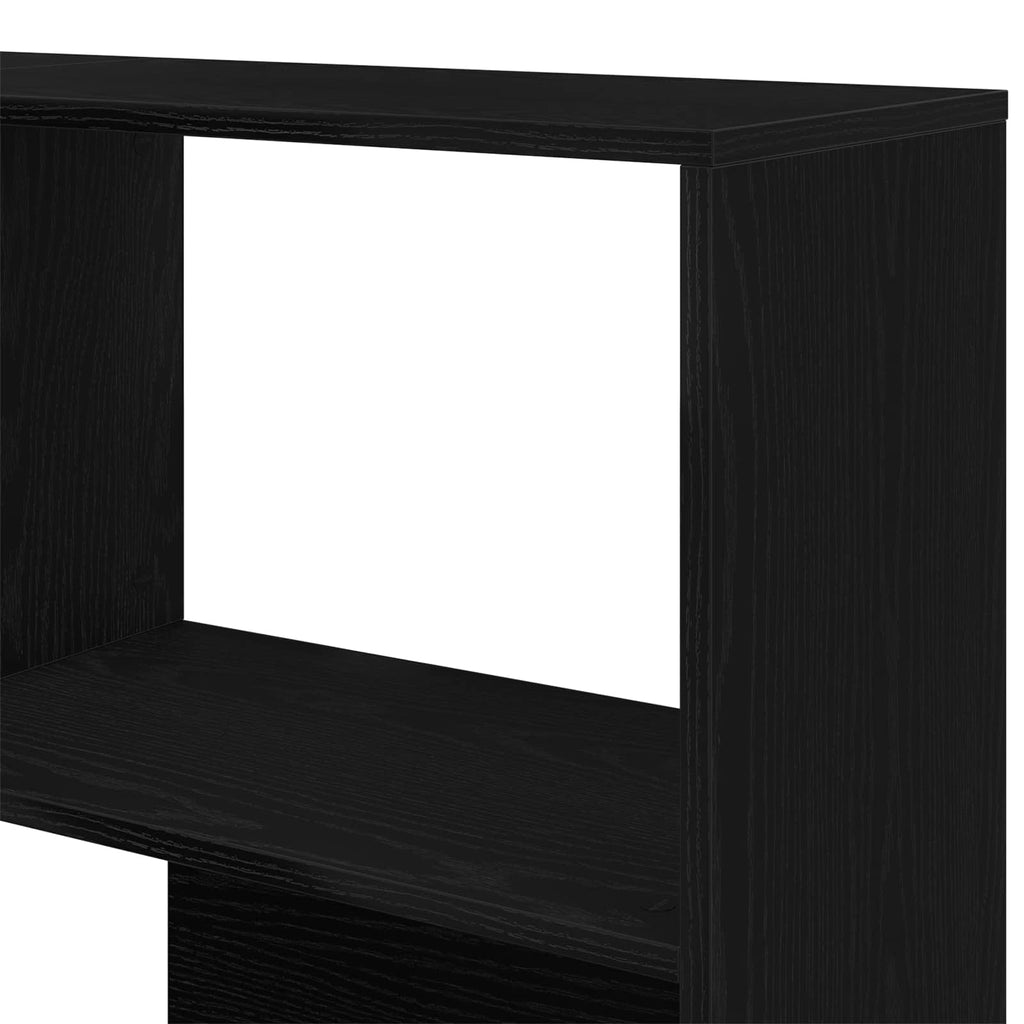 vidaXL Garderoba 2 pcs Czarny Dąb 85 x 85 x 140 cm