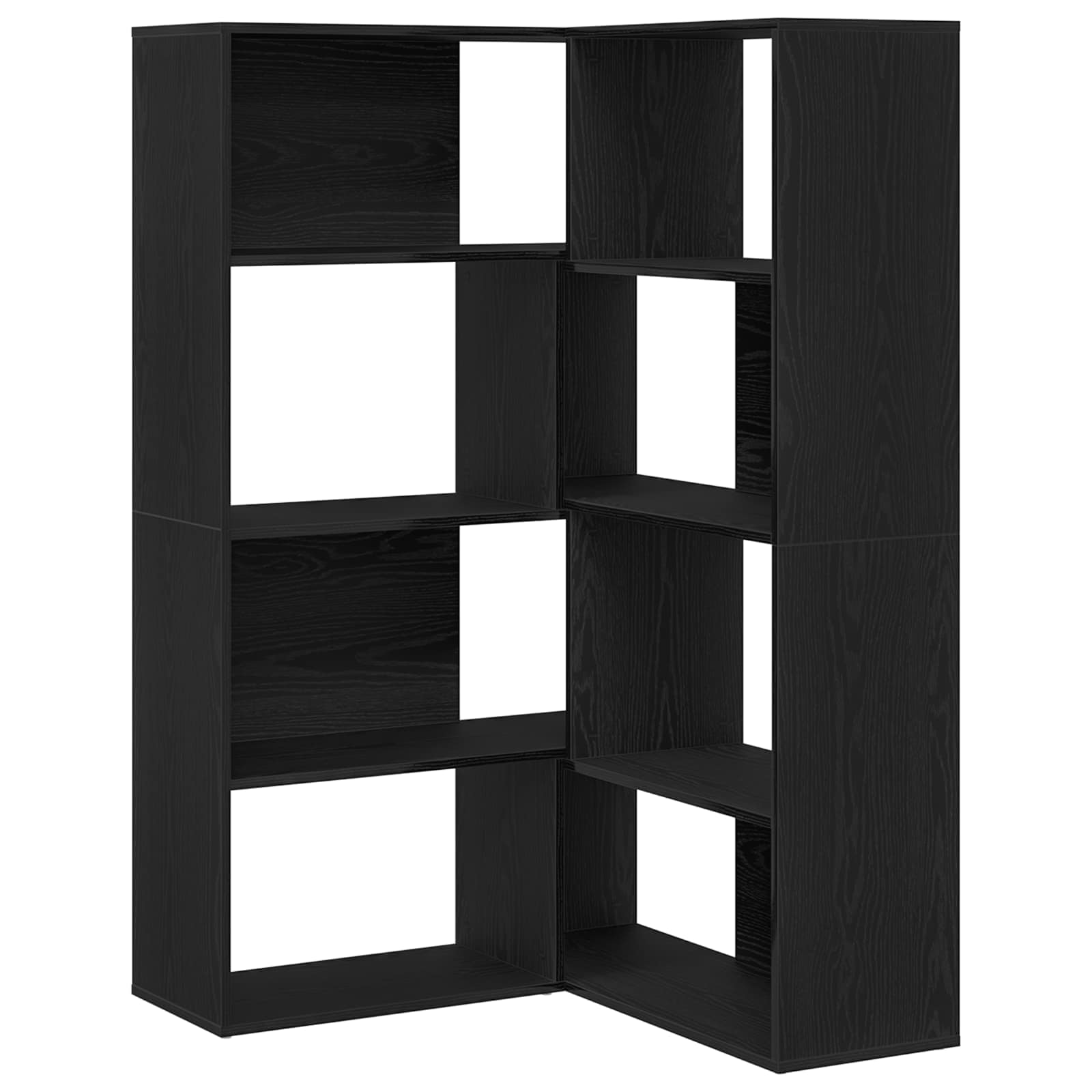 vidaXL Garderoba 2 pcs Czarny Dąb 85 x 85 x 140 cm