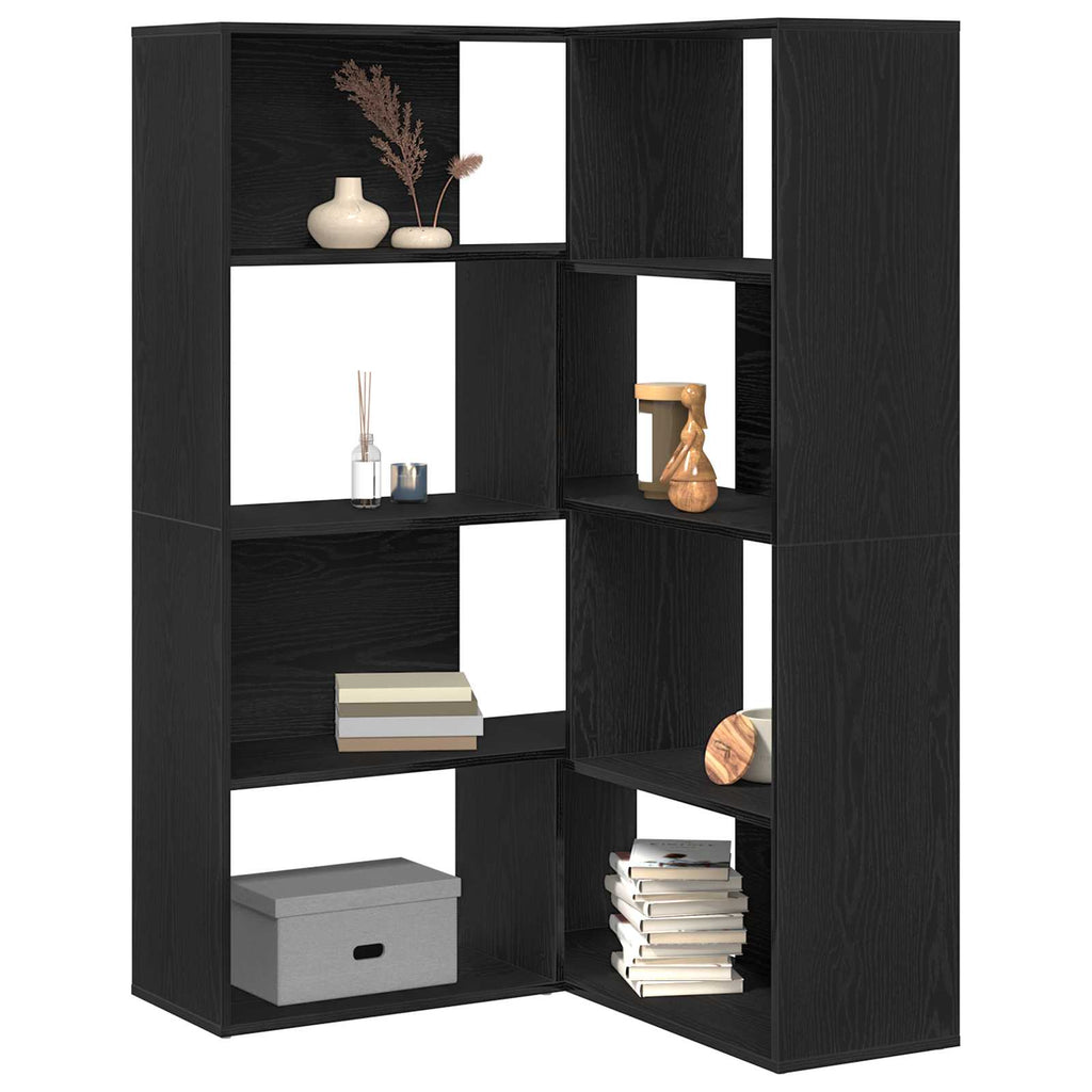 vidaXL Garderoba 2 pcs Czarny Dąb 85 x 85 x 140 cm