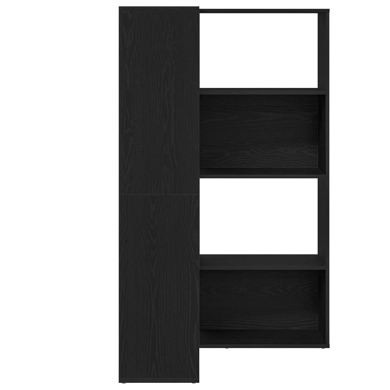 vidaXL Garderoba 2 pcs Czarny Dąb 85 x 85 x 140 cm