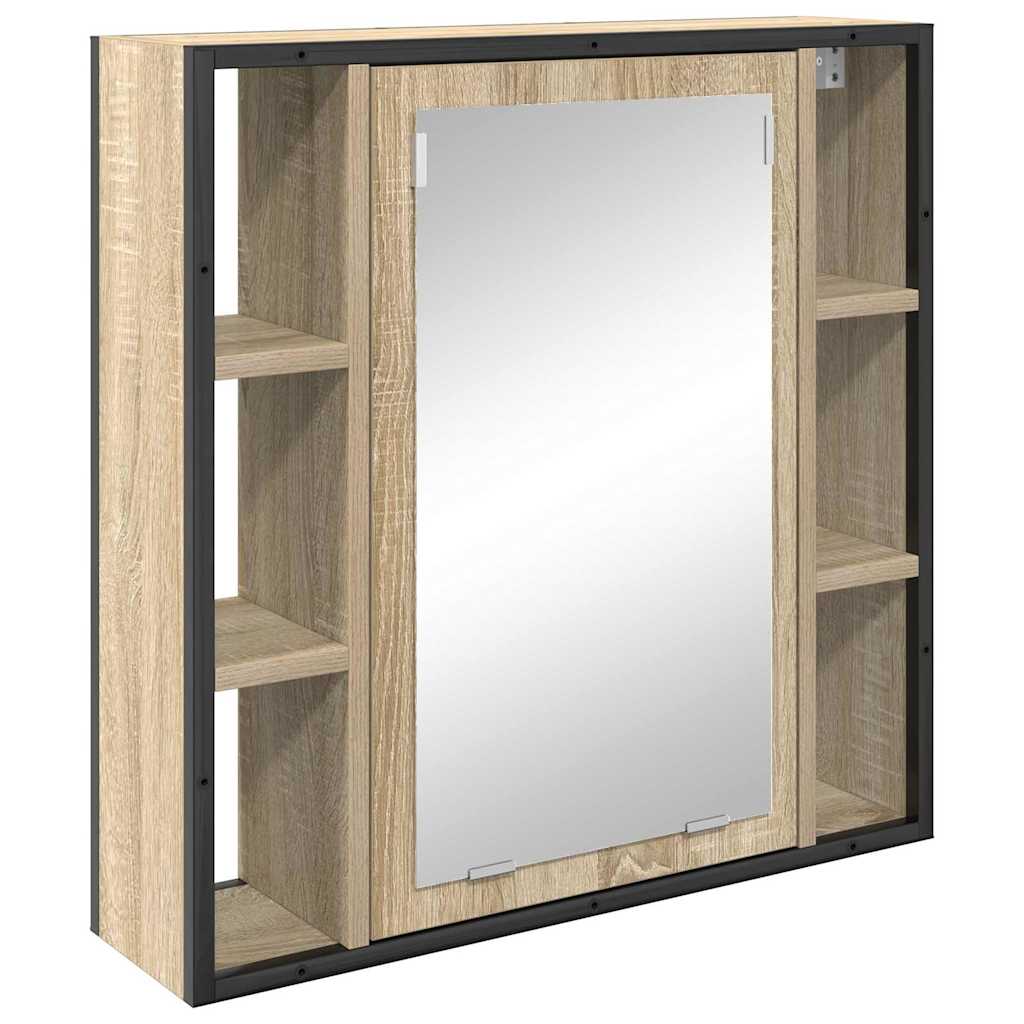 vidaXL Zestaw mebli łazienkowych 2 pcs Brązowy Materiał drewnopochodny