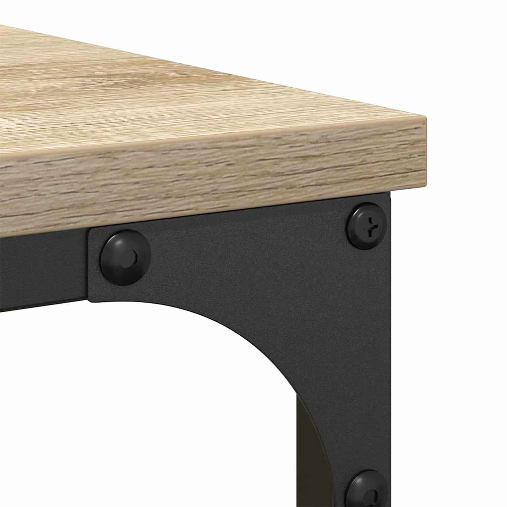 vidaXL Zestaw mebli łazienkowych 2 pcs Brązowy Materiał drewnopochodny
