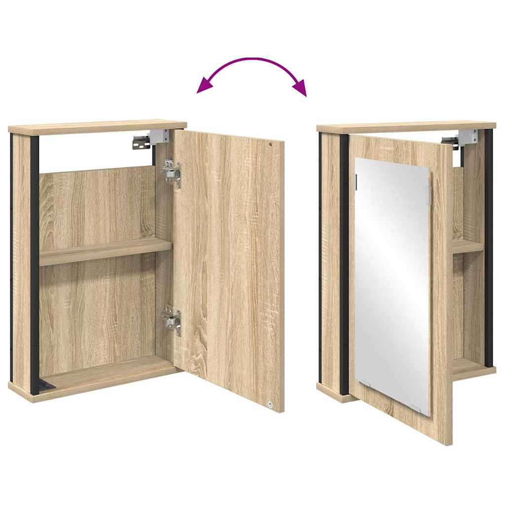 vidaXL Zestaw mebli łazienkowych 2 pcs Brązowy Materiał drewnopochodny