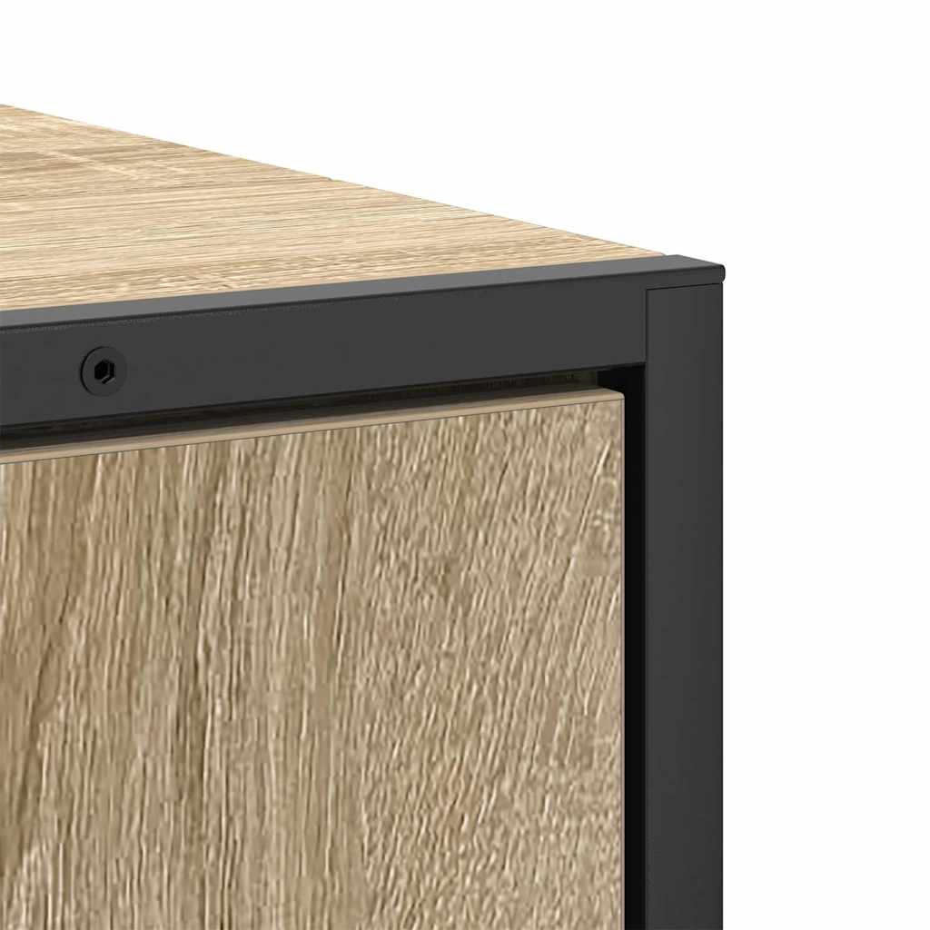 vidaXL Zestaw mebli łazienkowych 3 pcs Brązowy Materiał drewnopochodny