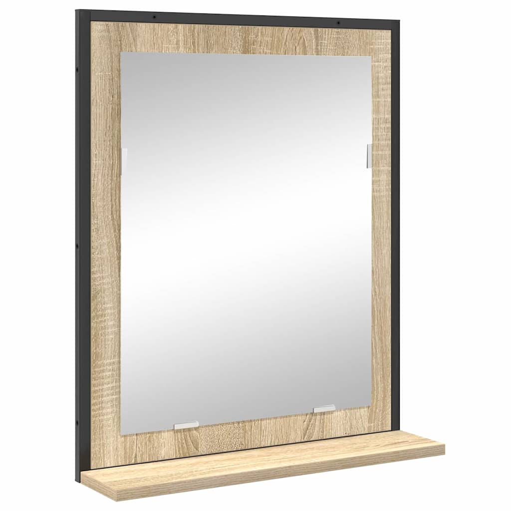 vidaXL Zestaw mebli łazienkowych 3 pcs Brązowy Materiał drewnopochodny