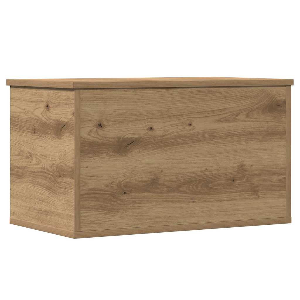 vidaXL Skrzynia do przechowywania Dąb rzemieślniczy 60 x 35 x 35 cm