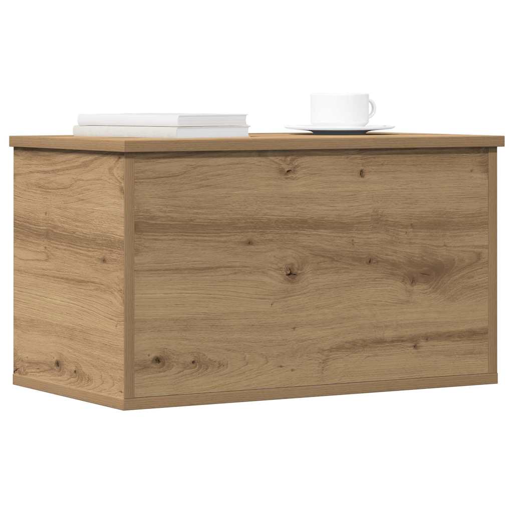 vidaXL Skrzynia do przechowywania Dąb rzemieślniczy 60 x 35 x 35 cm