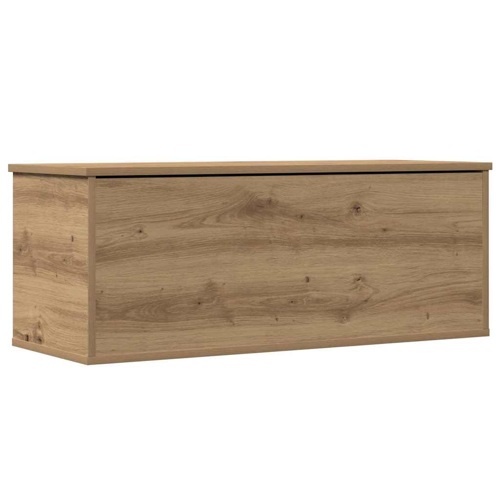 vidaXL Skrzynia do przechowywania Dąb rzemieślniczy 90 x 35 x 35 cm