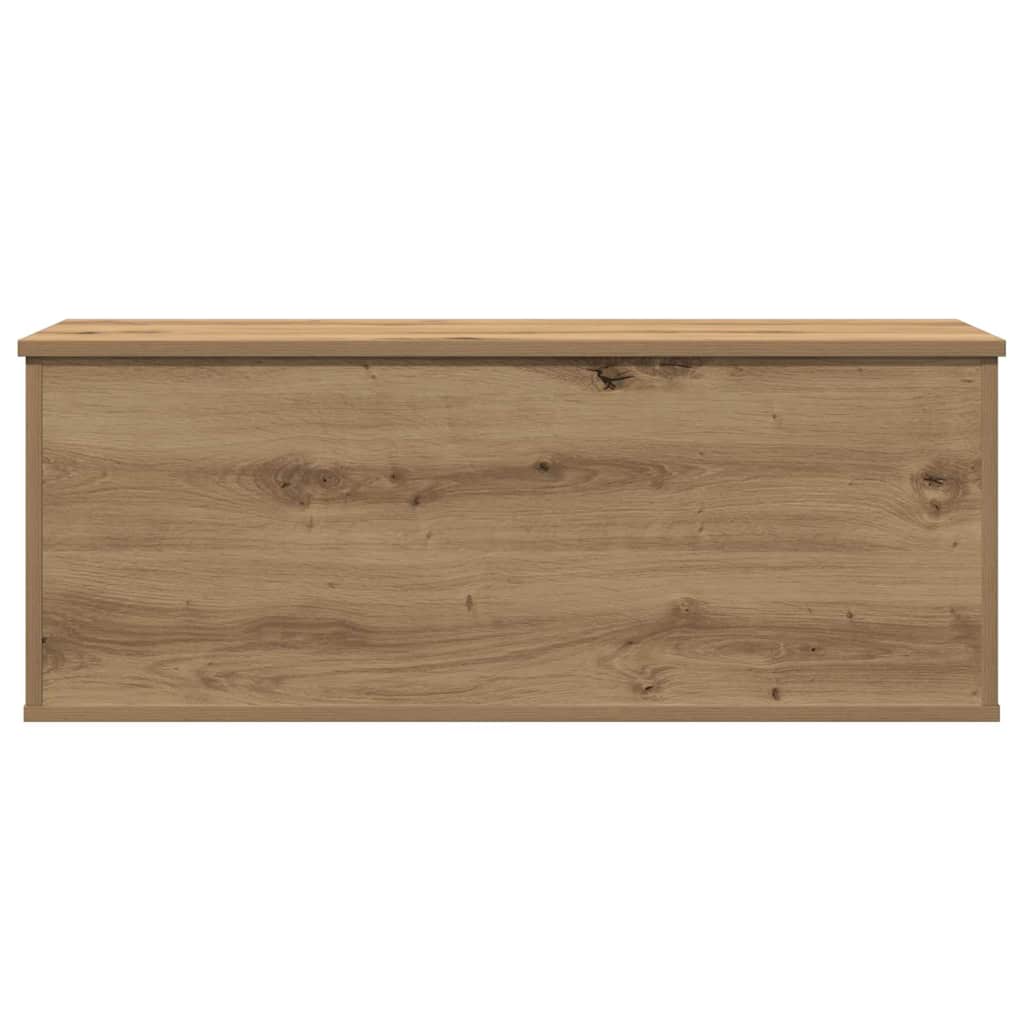 vidaXL Skrzynia do przechowywania Dąb rzemieślniczy 90 x 35 x 35 cm