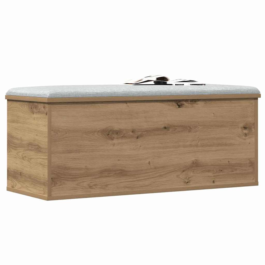 vidaXL Skrzynia do przechowywania Dąb rzemieślniczy 90 x 35 x 35 cm