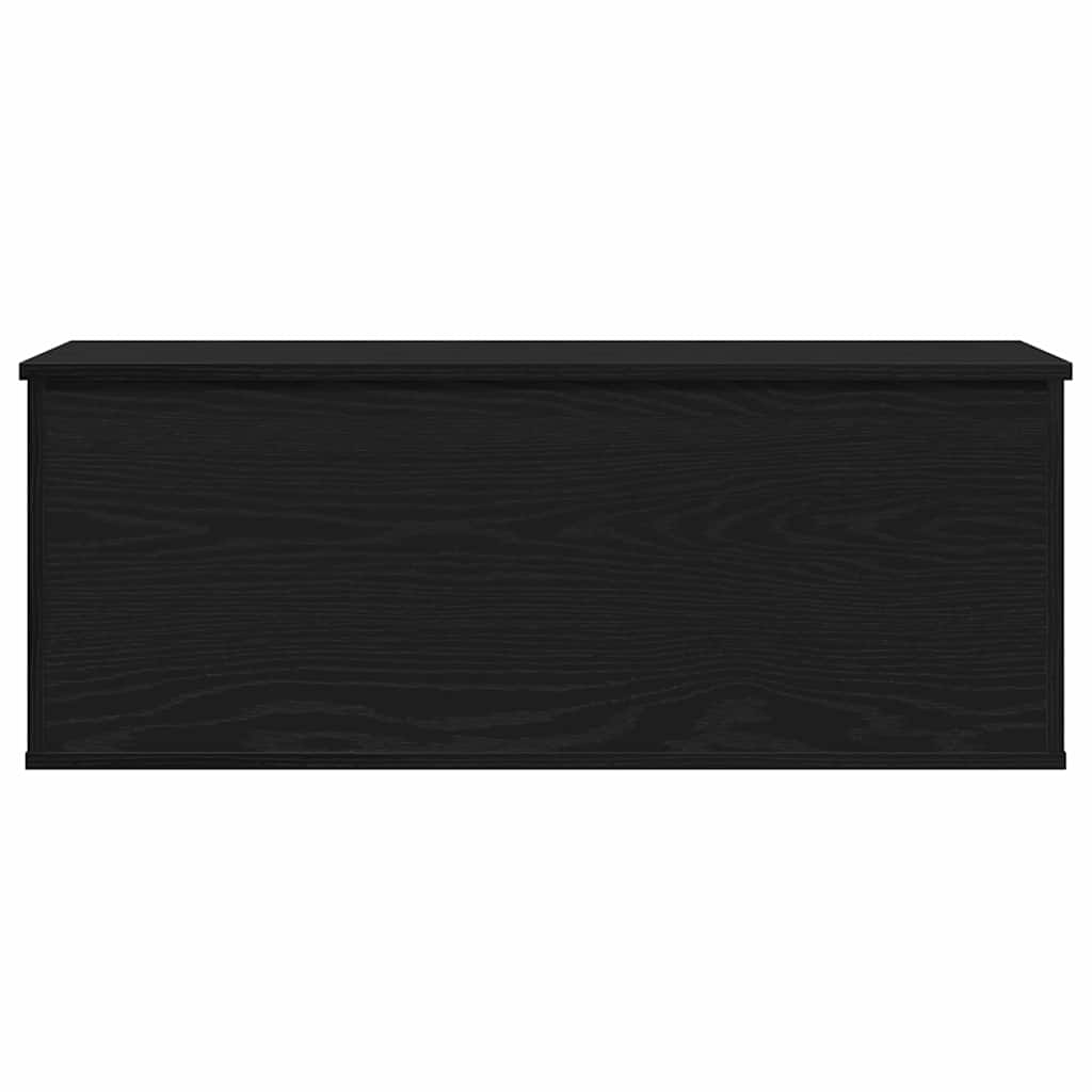 vidaXL Skrzynia do przechowywania Czarny Dąb 90 x 35 x 35 cm