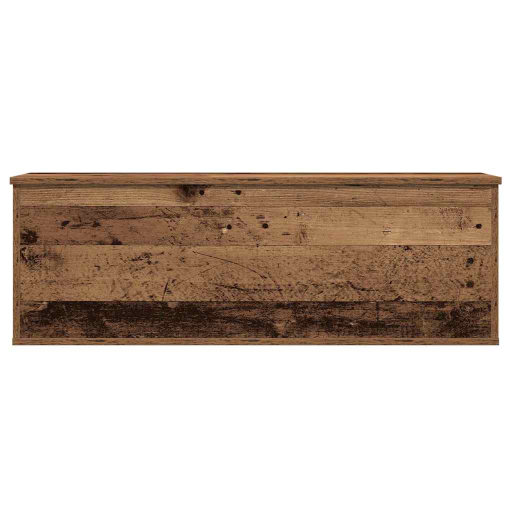 vidaXL Skrzynia do przechowywania Stare drewno 102 x 35 x 35 cm