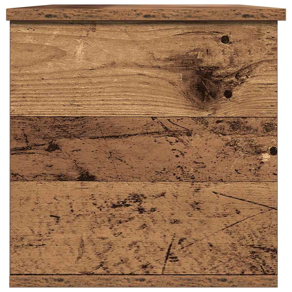 vidaXL Skrzynia do przechowywania Stare drewno 102 x 35 x 35 cm