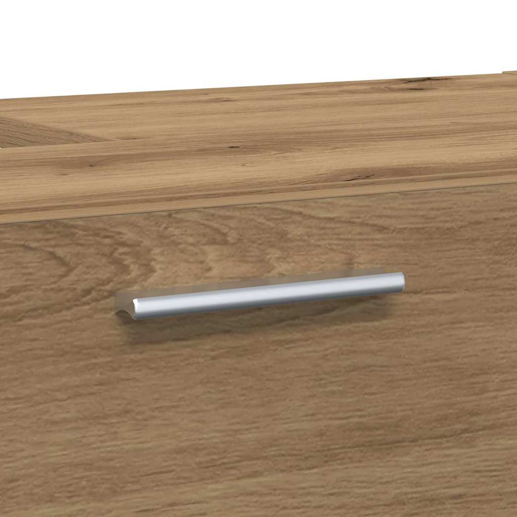 vidaXL Szafka Łazienkowa z szufladą Dąb rzemieślniczy 78 x 37 x 59 cm