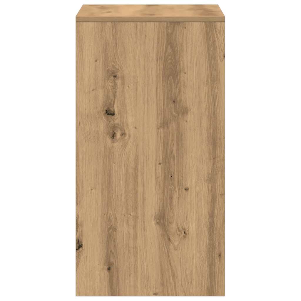 vidaXL Stolik Toaletowy z szufladą dąb artisan 60 x 40 x 75 cm