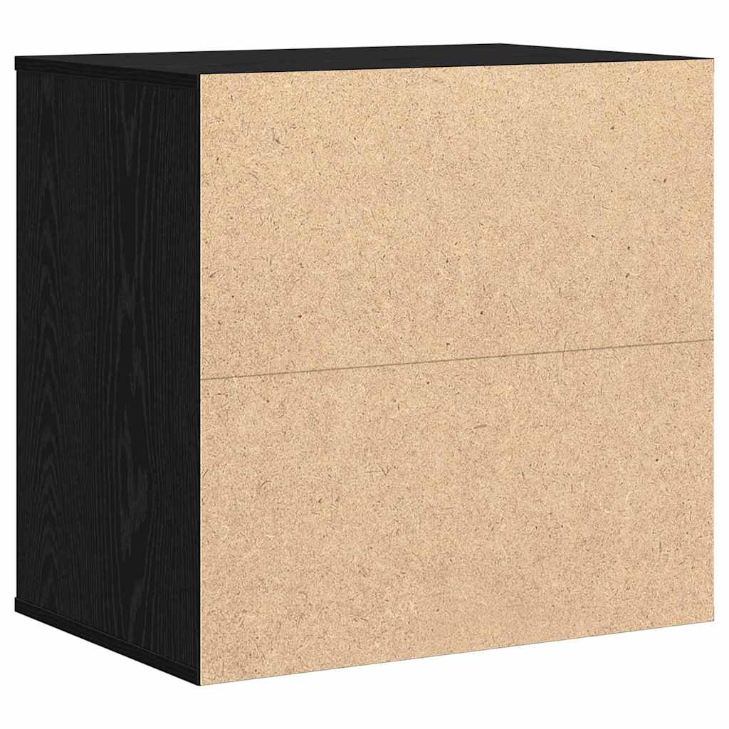 vidaXL Szafka z Szufladami z szufladą Czarny 61 x 41 x 58 cm