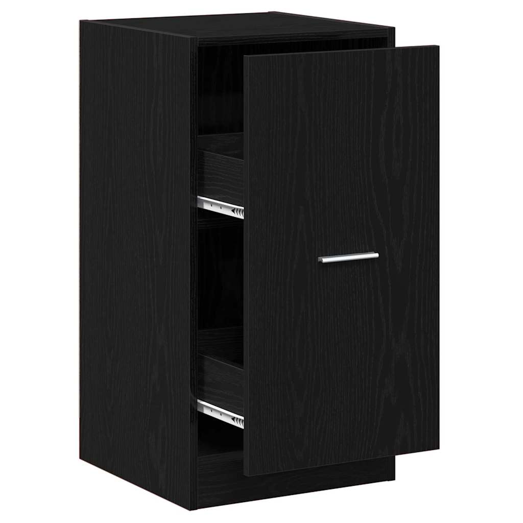 vidaXL Szafka apteczna Czarny dąb 40 x 41 x 77.5 cm
