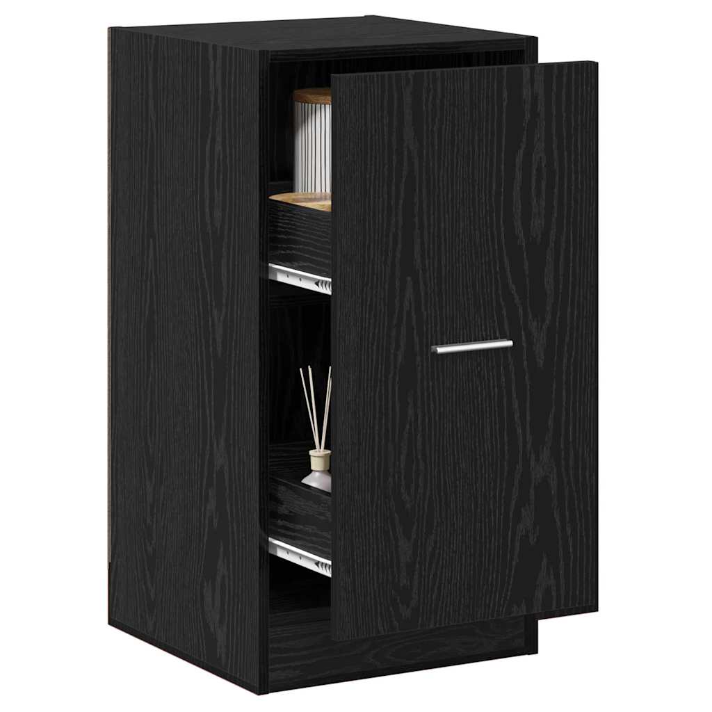 vidaXL Szafka apteczna Czarny dąb 40 x 41 x 77.5 cm